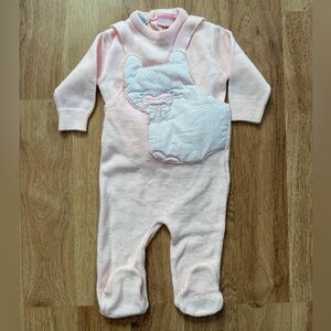 2 piece vintage cat set size 6/9 months